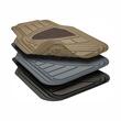 Set 4 covorase universale, 71x50, ajustabile, bej, Delta10 Car+