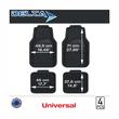 Set 4 covorase universale, 71x50, ajustabile, negre, Delta20 Car+