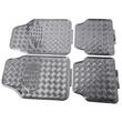 Set 4 covorase universale 65x47, din cauciuc cu aspect aluminiu, carbon, APA4000 Race Sport