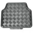Set 4 covorase universale 65x47, din cauciuc cu aspect aluminiu, carbon, APA4000 Race Sport