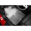 Set 4 covorase universale 65x47, din cauciuc cu aspect aluminiu, argintiu, APA1000 Race Sport