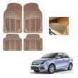 Set 4 covorase auto cauciuc,71x47cm, bej 731.15 Heyner