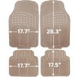 Set 4 covorase auto cauciuc,71x47cm, bej 731.15 Heyner