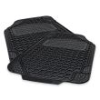 Set 2 covorase universale 72x45, ajustabile, din cauciuc, Buble, fata, 732.02 Alca