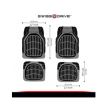 Set 4 covorase auto cauciuc, bej, tip tavita Sand100 SwissDrive