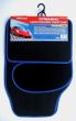 Set 4 bucati covorase auto universale, mocheta 66x47 cu margini colorate, CarCo