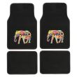 Set 4 covorase universale mocheta 67x44 Elefanti, PLUSHG1 Car+
