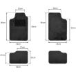Covorase universale, mocheta, 66x44, cu intaritor, TEX 1 02127 Amio