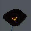 Maner schimbator viteza cu husa, LED, 5 viteze, BMW E46, negru FXBM47