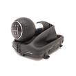 Maner schimbator viteza cu husa, compatibil Volkswagen Golf MK5 (04->09) Jetta, Eos, negru, 6 viteze, FXVW-101