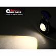 Breloc chei multifunctional, cu lanterna, LED COB, 740lm 7 moduri iluminare, cu magnet, desfacator, cutter, surubelnite, fluier si bricheta, Super Bright, 08327 Compass 