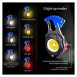 Breloc chei multifunctional, cu lanterna, LED COB, 740lm 7 moduri iluminare, cu magnet, desfacator, cutter, surubelnite, fluier si bricheta, Super Bright, 08327 Compass 