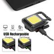 Breloc chei cu lanterna, LED COB, super luminos, 500lm, magnet, desfacator, FST-COB-MG0