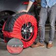 Set 4 huse auto cauciucuri 14-18", M cu velcro 735.20 Heyner
