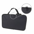 Masuta rabatabila tetiera, textila neagra, cu suport pahar/sticla 4175 Automax