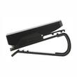 Suport ochelari, card, cu clema, prindere la parasolar, negru-crom, 06279 Compass