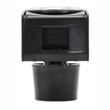 Suport pahar si telefon, rotativ, cu baza ajustabila, multifunctional, negru-crom, Select, 06271 Compass