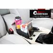 Suport pahar si telefon, rotativ, cu baza ajustabila, multifunctional, negru-crom, Select, 06271 Compass