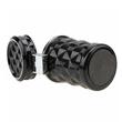 Scrumiera auto cu LED, prindere 2in1, grila ventilatie sau suport pahar, neagra, LP-012