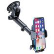 Suport telefon cu ventuza, brat telescopic 115-165mm, MOUNT-CAR-SCA07-WL, Well 