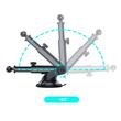 Suport telefon cu ventuza, brat telescopic 115-165mm, MOUNT-CAR-SCA07-WL, Well 