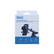 Suport telefon cu ventuza, brat telescopic 115-165mm, MOUNT-CAR-SCA07-WL, Well 