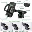 Suport telefon cu ventuza, picior telescopic, KURT 42860 CarCo