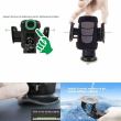 Suport telefon cu ventuza, picior telescopic, KURT 42860 CarCo
