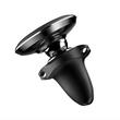 Suport telefon fixare ventilatie, magnetic, suport cablu, Air Grip Black, 62700 Baseus