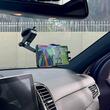 Suport telefon 2 in 1, prindere cu ventuza sau grila ventilatie, brat rabatabil, 04136 Amio 