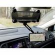 Suport telefon cu brat articulat telescopic, prindere la oglinda retrovizoare, rotativ, 63184 Carmotion