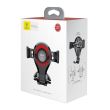 Suport telefon prindere ventuza Nano, Osculum Gravity Red, 26878 Baseus