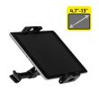 Suport tableta cu prindere pe tetiera 4.7"-13" 511.86 Heyner