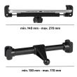 Suport tableta cu prindere pe tetiera 4.7"-13" 511.86 Heyner