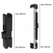 Suport tableta cu prindere pe tetiera 4.7"-13" flexibil 511.87 Heyner