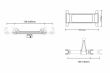 Suport tableta cu prindere pe tetiera, 138-248mm, Thold-02 02187 Amio
