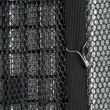 Perna scaun cu aerisire neagra 711.10 Heyner