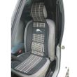 Husa scaun bambus cu tetiera si suport lombar Delfin 61225 CarCo
