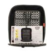 Perna scaun husa cu bile si margine de plus neagra, 1 bucata, Velvet Comfort 709.10 Heyner