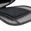 Perna scaun cu bile negre, 98x49cm, cu suport lombar ergonomic plasa, 03645 Amio