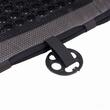 Perna scaun cu bile, 97x44cm, cu suport lombar, neagra, 03642 Amio
