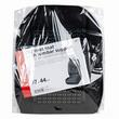 Perna scaun cu bile, 97x44cm, cu suport lombar, neagra, 03642 Amio