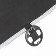 Perna scaun cu bile, 110x46cm, cu suport lombar, gri, 03643 Amio