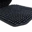 Perna scaun cu bile, 126x46cm, suport lombar si tetiera, neagra, 03650 Amio
