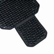 Perna scaun cu bile, 126x46cm, suport lombar si tetiera, neagra, 03650 Amio