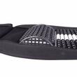 Perna scaun cu bile, 131x46cm, cu suport lombar si tetiera, neagru cu alb, 03648 Amio