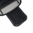 Perna scaun cu bile, 125x52cm, suport lombar si tetiera, neagra, cu plasa, 03646 Amio