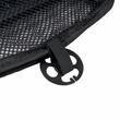 Perna scaun cu bile, 125x52cm, suport lombar si tetiera, neagra, cu plasa, 03646 Amio