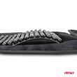 Perna scaun husa, cu bile, cu suport lombar, 120x45, semi tetiera, neagra, 04429 Amio