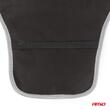 Perna scaun husa cu bile cu suport lombar, 120x45, semi tetiera, margine velur, gri, 04430 Amio